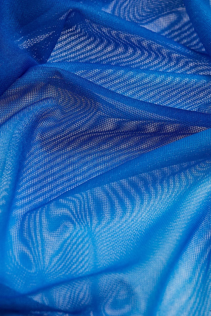 H&M Gathered one-shoulder top